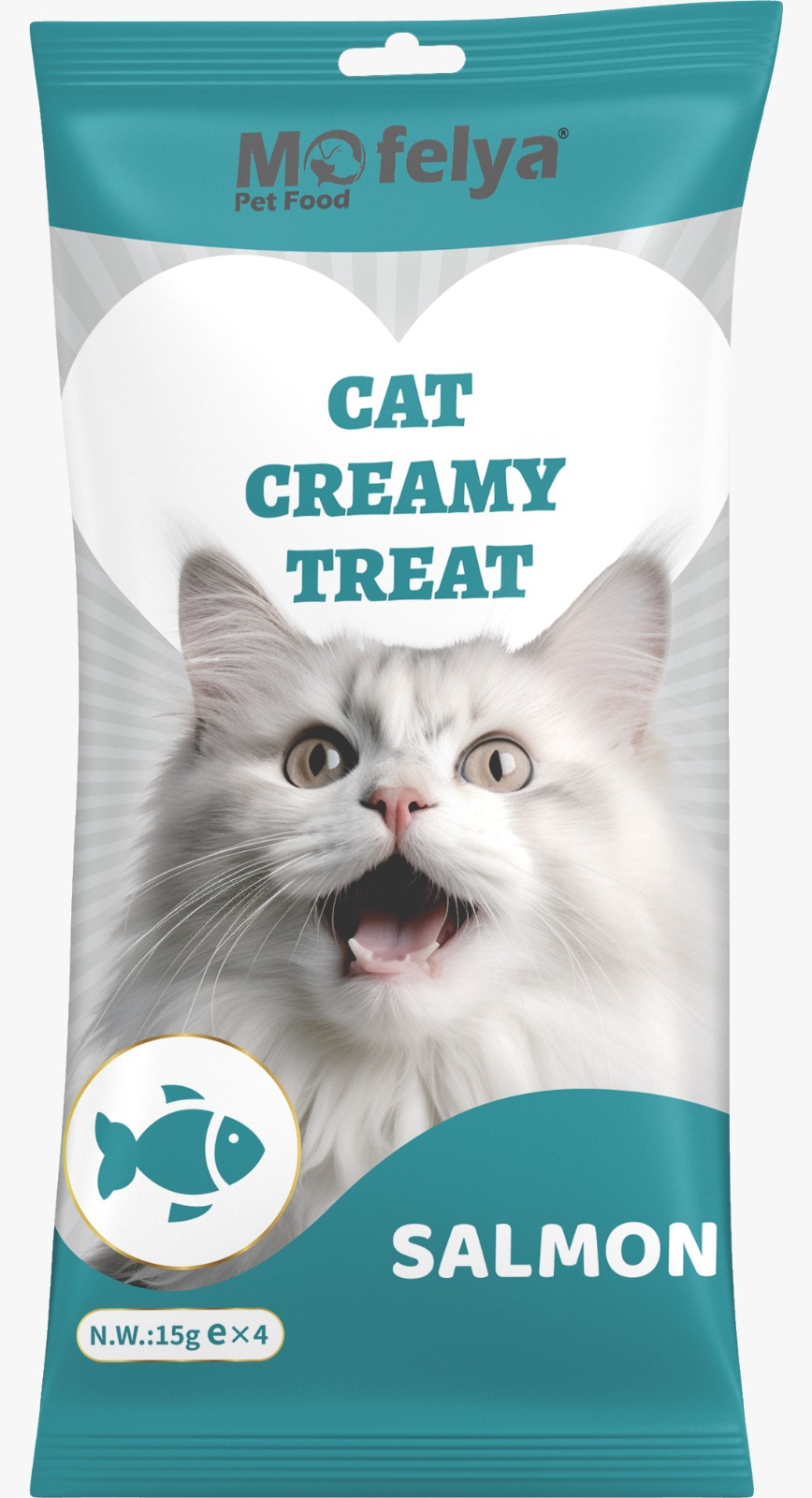 Mofelya Cat Creamy Treats - Salmon