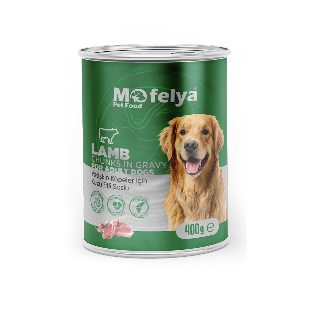 Mofelya adult dog wet food - Lamb